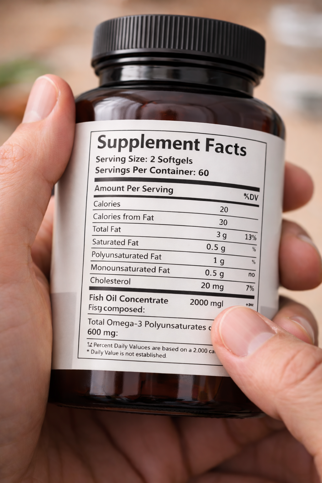 supplement-label-closeup